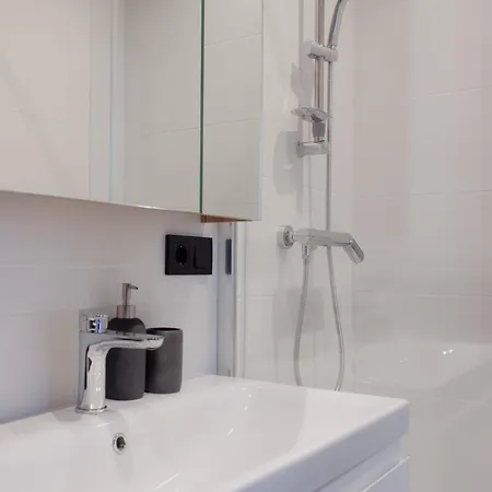 Modern With Ac, Dishwasher And Walk-in Closet 公寓 里加